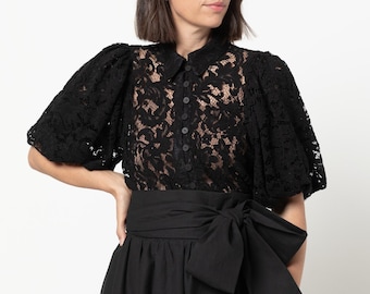 Style Arc / Tallas 4-16 / Patrón de camisa y vestido tejido Dallas / Patrón de costura en PDF para imprimir en casa o en una imprenta