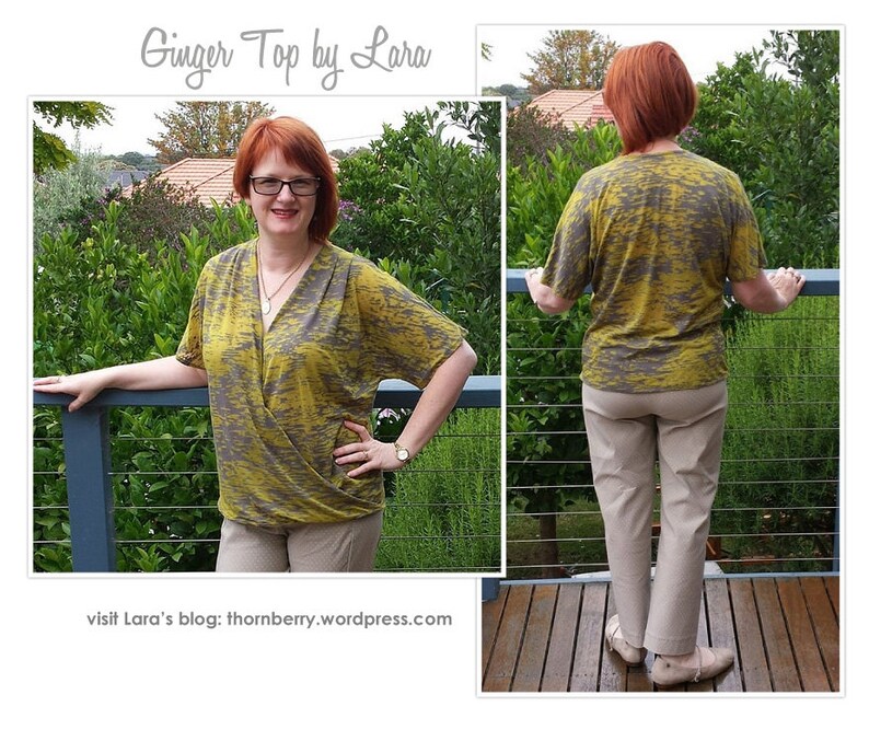 Ginger Top Sizes 16, 18, 20 Women's Top PDF Sewing Pattern by Style Arc Sewing Project Digital Pattern image 3