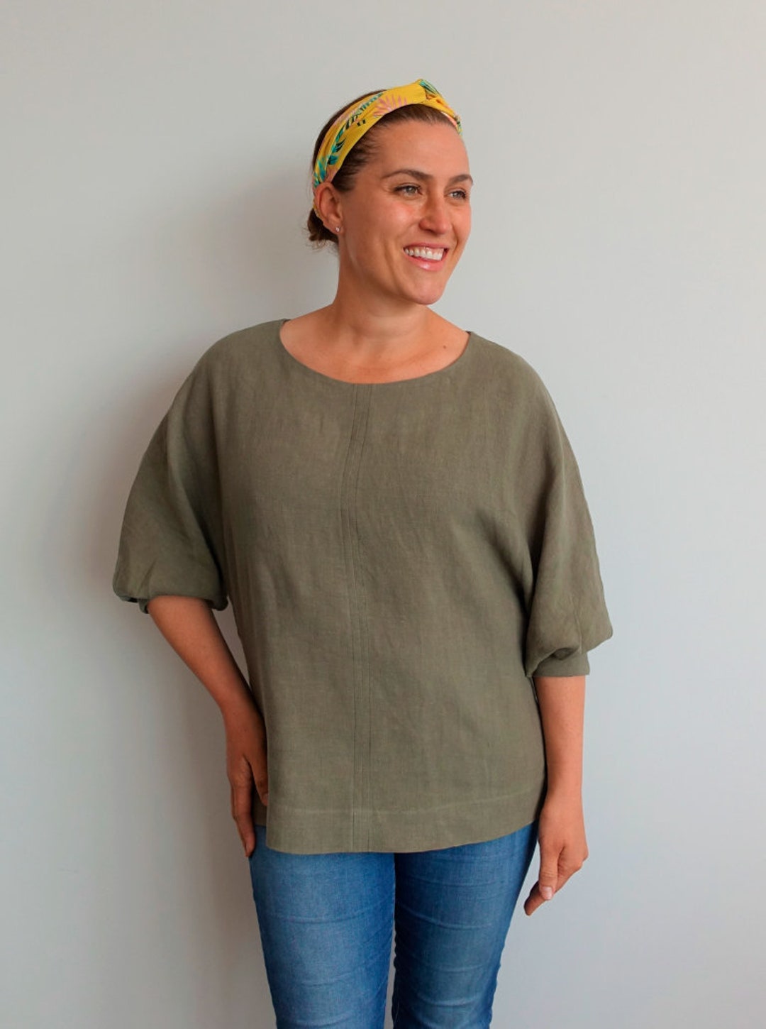 Wilma Woven Top 4 6 and 8 PDF Pattern for Printing at Home - Etsy