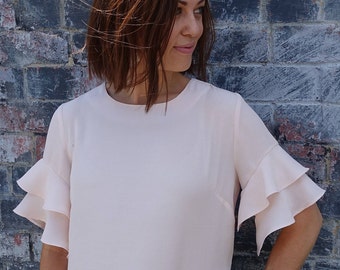 Harmony Woven Top // Sizes 10, 12 & 14 // Style Arc PDF Women's Sewing Pattern for Instant Download