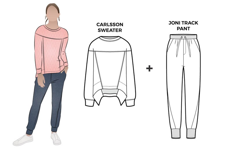 sweater and track pants set