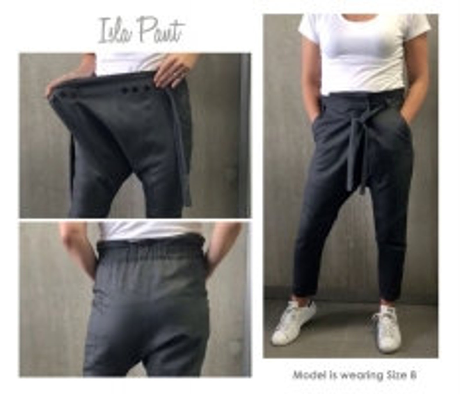 Isla Pant Sizes 4 6 8 PDF Sewing Pattern by Style Arc - Etsy