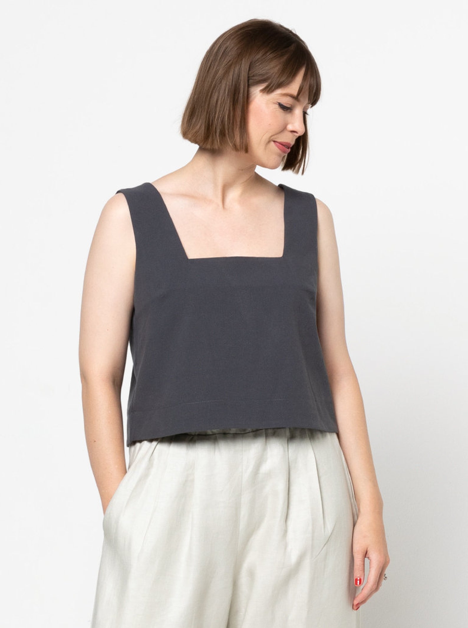 Style Arc | Sizes 4 - 16 | Byron Woven Top Pattern | PDF Sewing Pattern ...