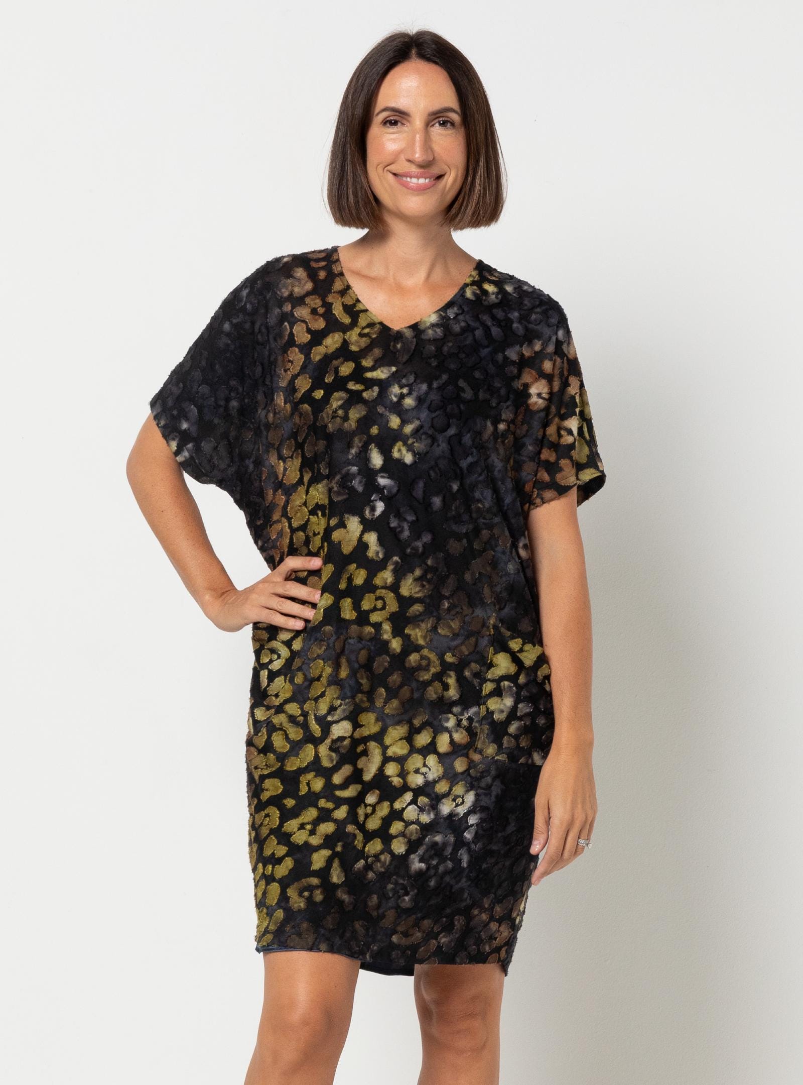 Jersey Cocoon Dress - Etsy New Zealand