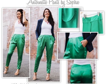 Women's Sewing Pattern - Antoinette Pant - Sizes 10, 12, 14 - Woven Pant Pattern by Style Arc