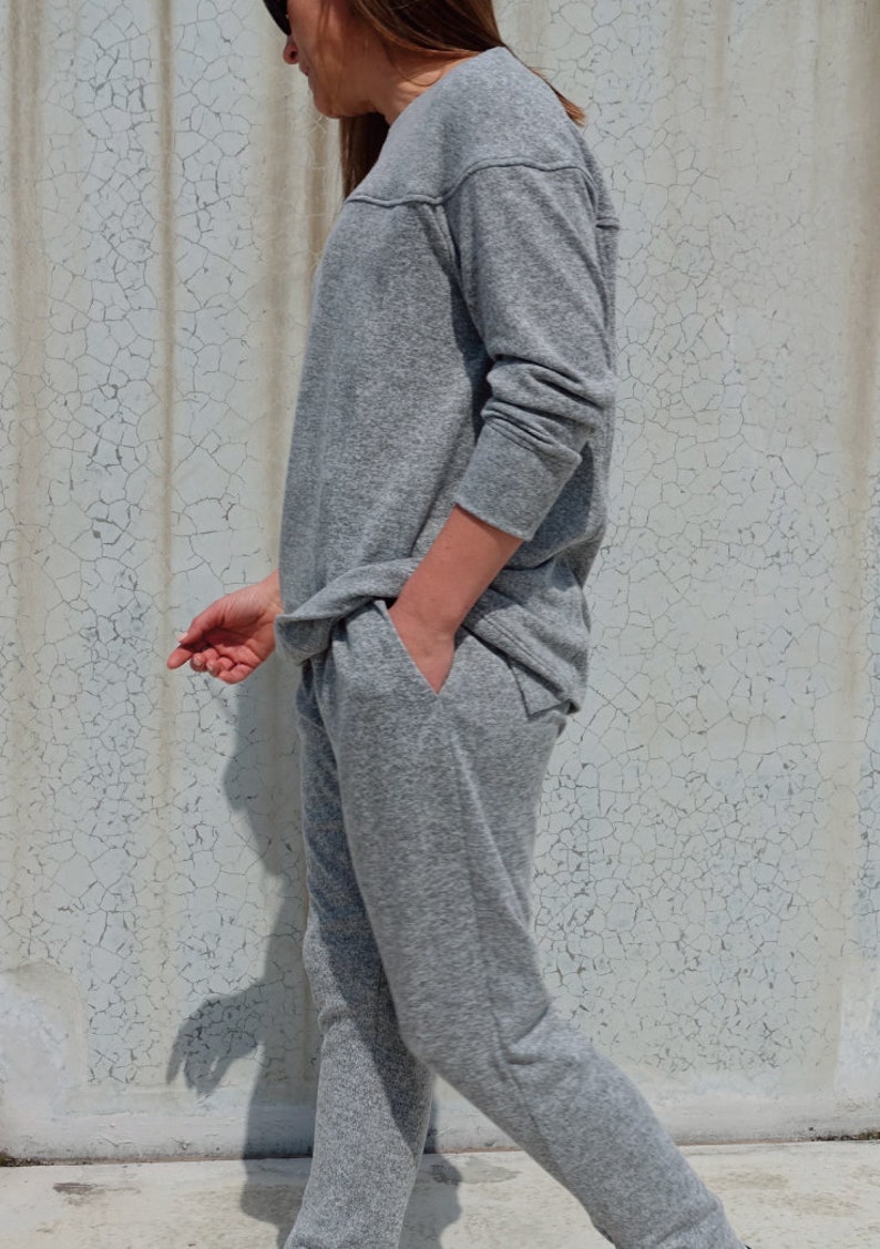 sweater and track pants set