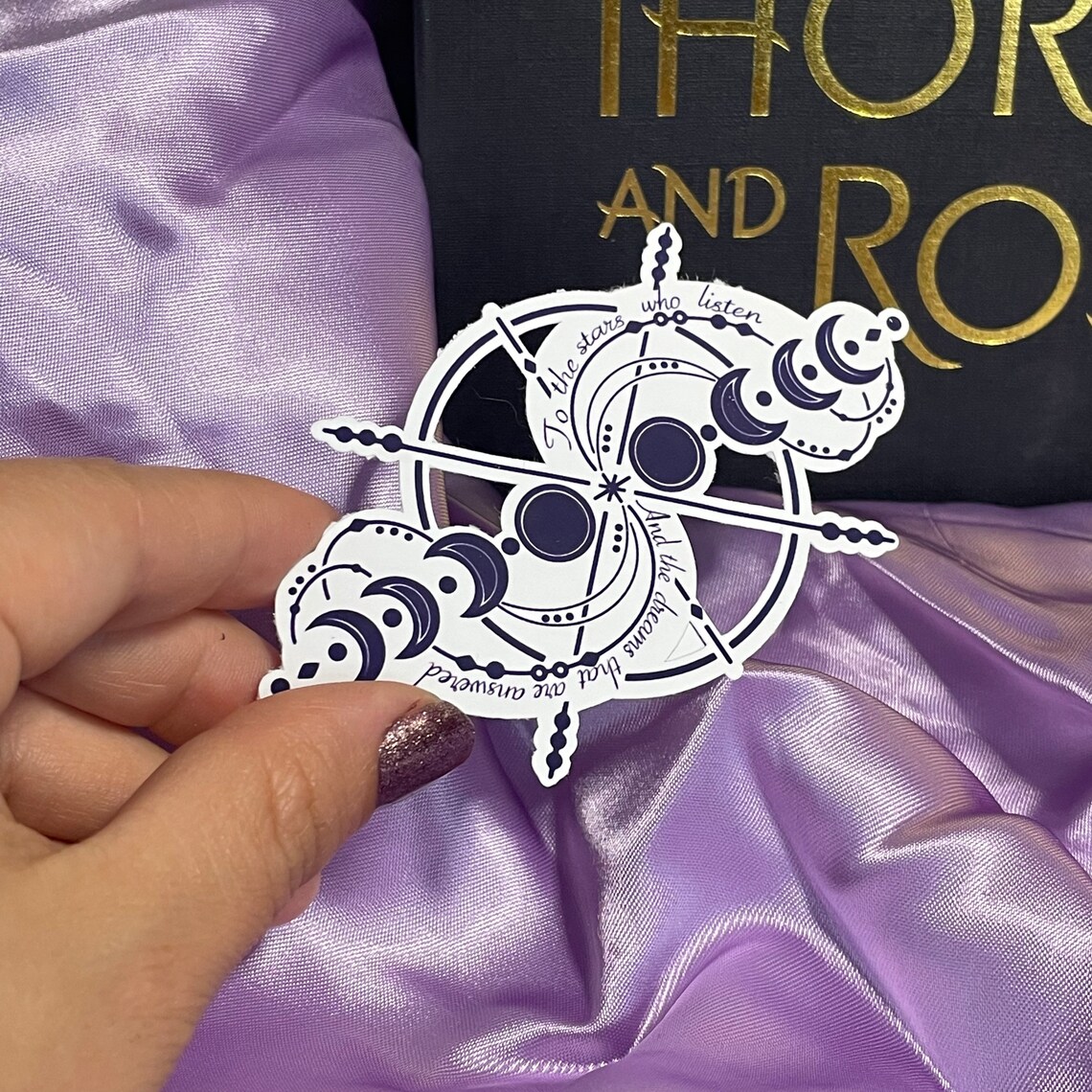 Feyre Back Tattoo Sticker St officially Licensed - Etsy