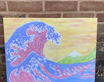 A wave painting (rendition)