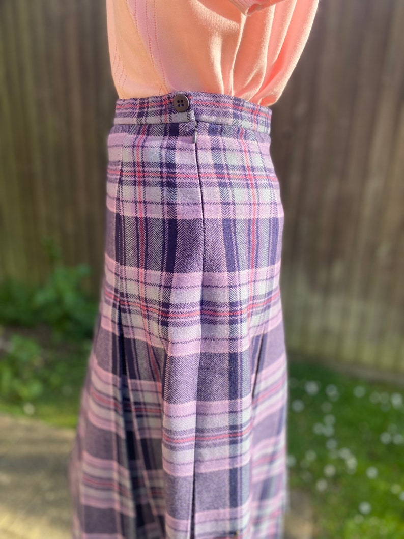 Vintage 1960s Wool Skirt image 2