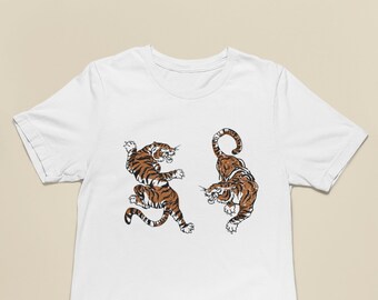 Vintage Tiger Shirt | Tiger Graphic Shirt | Cincinnati Football Shirt | Tiger Face Tee | Tiger Tshirt | Tiger Graphic Tee