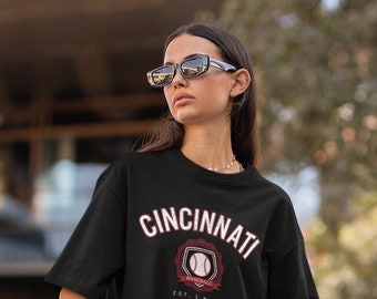 Cincinnati Baseball T-Shirt | Retro Cincy Shirt