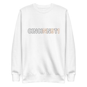 Cincinnati Football Sweatshirt | Vintage Style Cincinnati Football Crewneck Sweatshirt | Cincinnati Sweatshirt | Sunday Football Sweatshirt