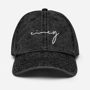 Embroidered Hat | Cincy Hat | Cincinnati Baseball Cap | Vintage Cotton Twill Cap | Cincy Cap | Trucker Cap | Cincinnati Football