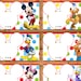 Mickey Mouse Food Tents Dots Chevron | Mickey Mouse Clubhouse Birthday | Minnie Mouse Party | Mickey Mouse Favors | Mickey Mouse Food Labels