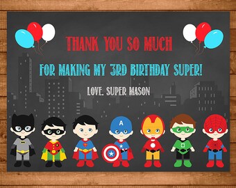 superhero invitation chalkboard theme superhero invite etsy