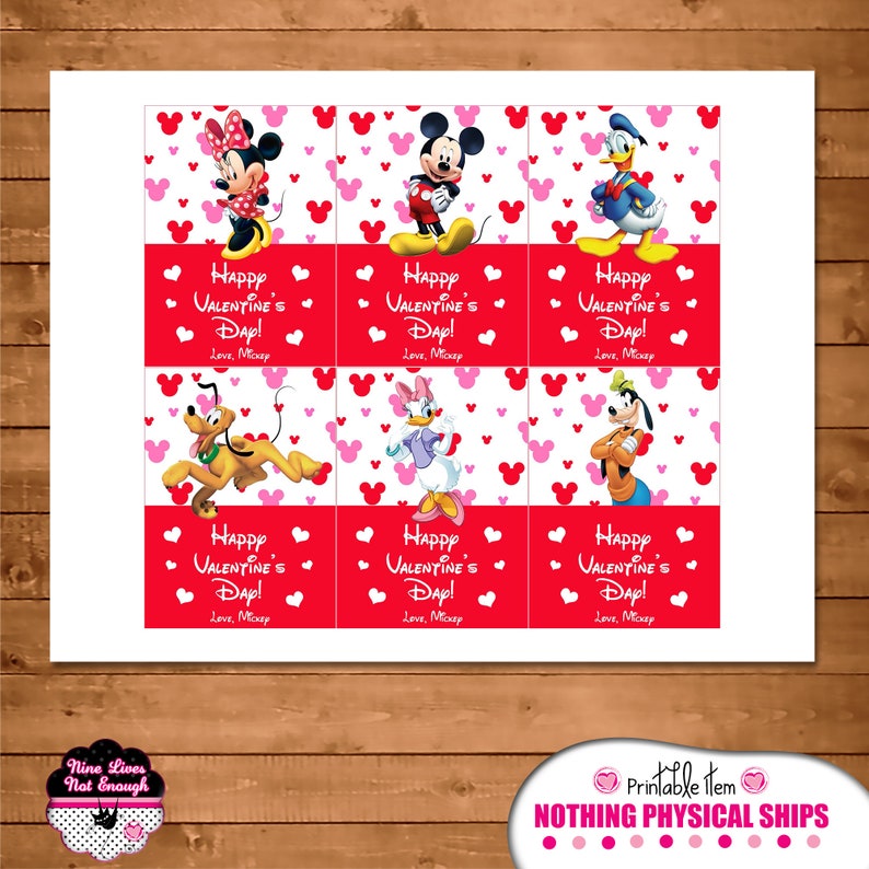 mickey-mouse-valentine-s-day-cards-pink-mickey-minnie-etsy