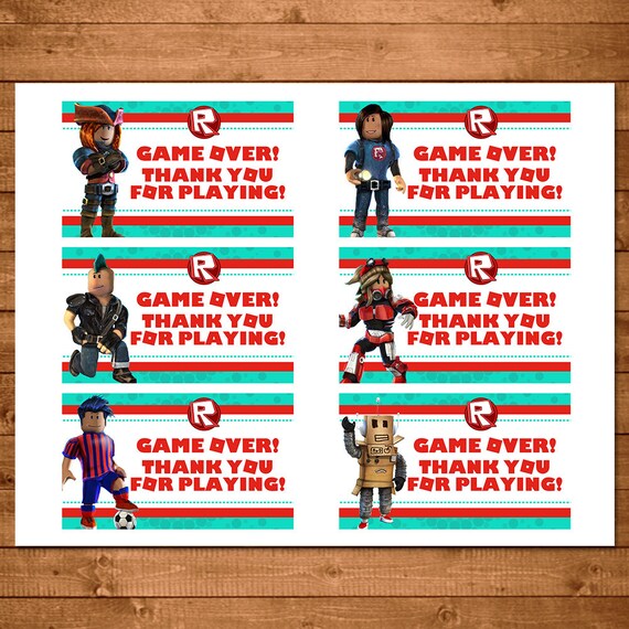 Roblox Party Tags Roblox Favor Tags Roblox Birthday Party Printables Roblox Party Favors Roblox Birthday Party Favor Tags 100700 - roblox match party game roblox party match game roblox party printable roblox printables roblox birthday party games 100501