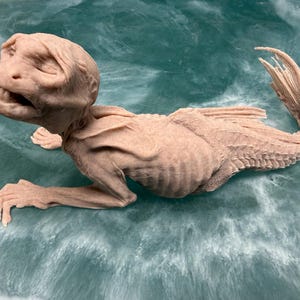 Fiji zeemeerminreplica gaffel van hars (tweede golf)