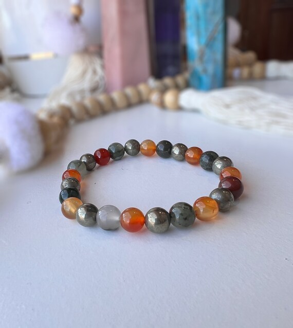 Pyrite stone bracelet outlet