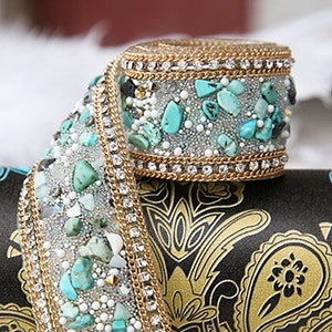 5 Colors of DIY Wedding Dress Accessories Bridal Stone Sash Belt