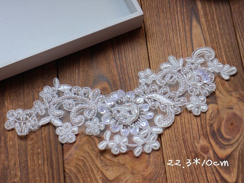 Lace Appliqued And Beaded Long Dresses Clover main image 1