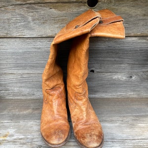 Beautifully Worn-in Frye Riding Boots US Women Size 8 image 1