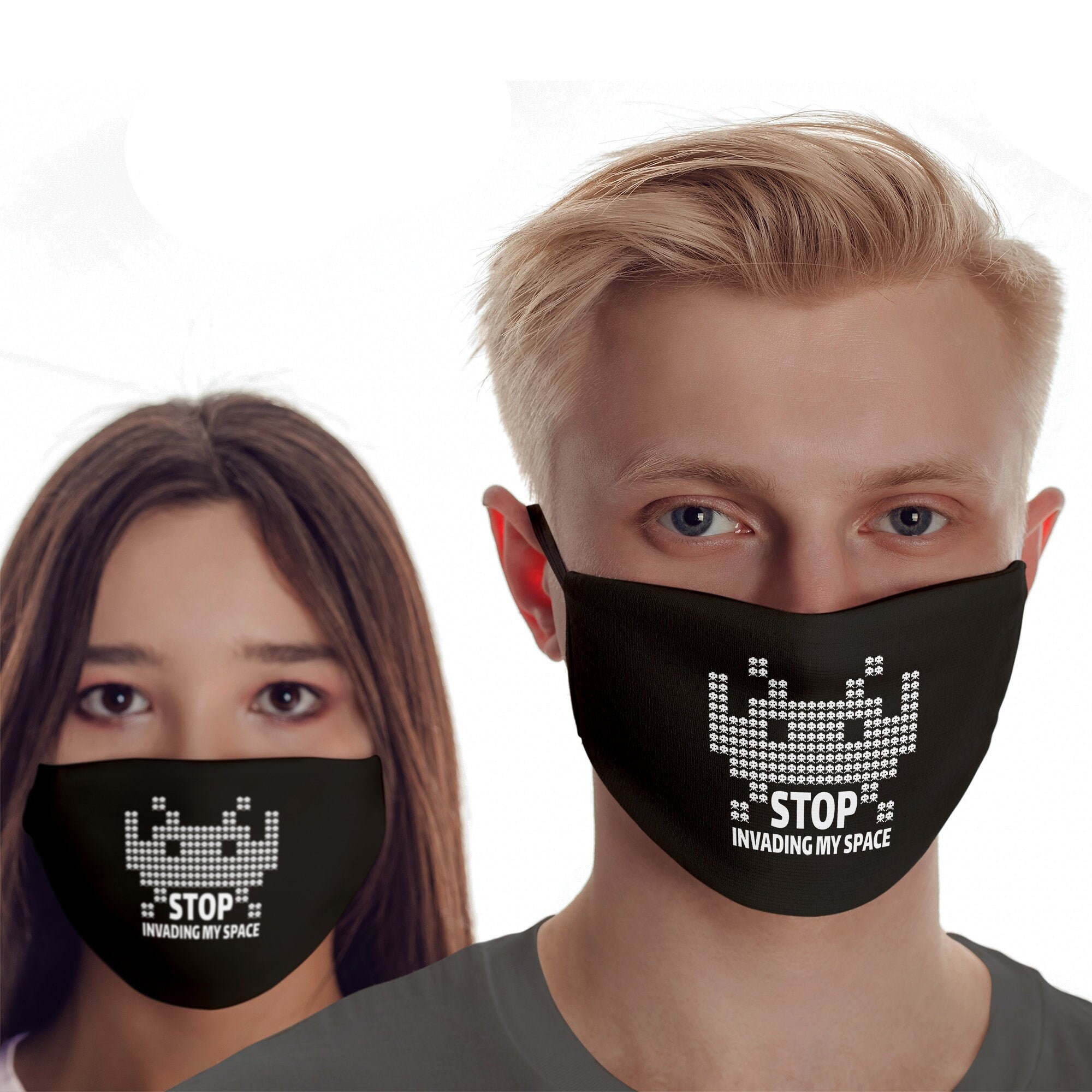 Video Game Face Mask Multilayer And Washable Stop Invading Etsy