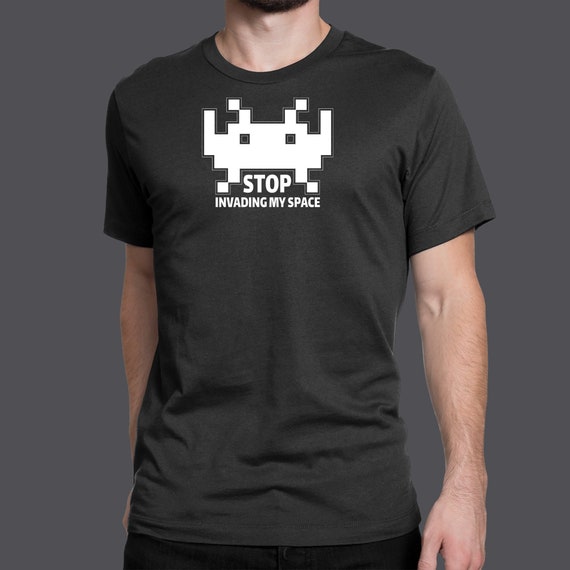 Space Invaders Video Game T-shirt