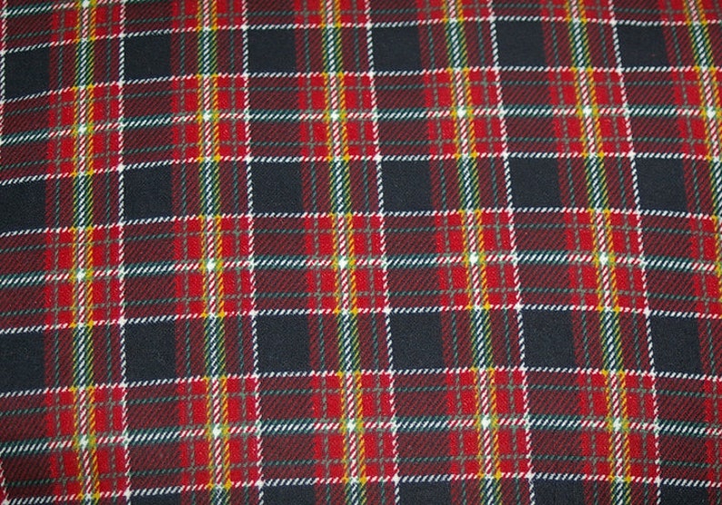 Printed Plaid Flannel Fabrics by the Yard BTY 36'' Etsy Canada