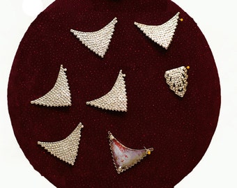 7 broches en métal argent à coudre, Oeillets à l'endos, Garnitures pour projet de couture vêtement lingerie artisanat & déguisement, Canada