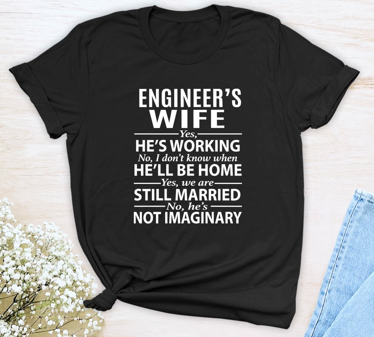 Engineer's Wife He's No Don't Know - Etsy
