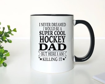 Hockey Dad Coffee Mug - 11 Oz Gift