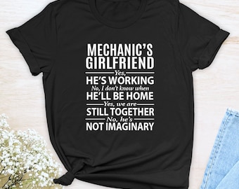 diesel mechanic girlfriend shirts