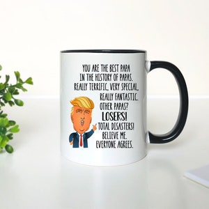 Papa Gift Trump Mug  Father's Day Gift You Are a Great Papa – Vitedly