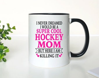 Hockey Mom Coffee Mug - Double-Sided Print