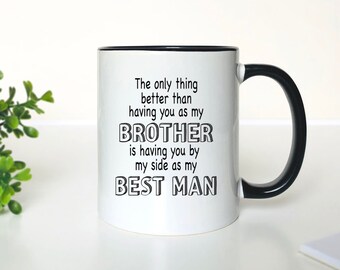 Funny Best Man Gifts: Nacho Average Best Man Mug - Gifts for Best Man -  BackyardPeaks