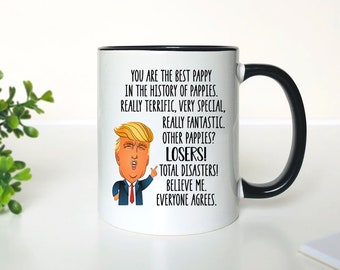 Funny Pappy Coffee Mug – Trump Inspired Gift