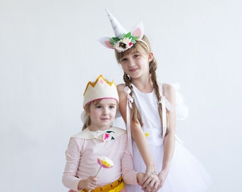Handmade Unicorn Costume For Halloween, Girls Costume