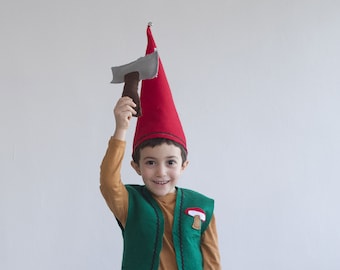 Sweet Garden Gnome Costume for Boys