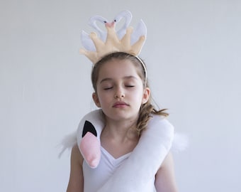 Toddler Girls Swan costume