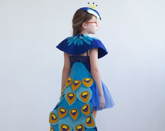 Peacock Costume For Stylish Girls