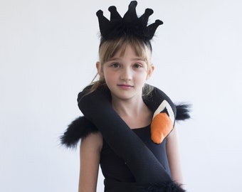 Girl's Black Swan Princess Costume