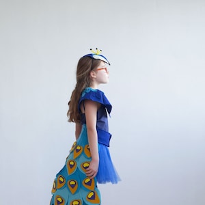 Peacock Costume For Girls, Halloween Costume