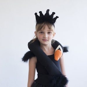 Girl's Black Swan Princess Costume