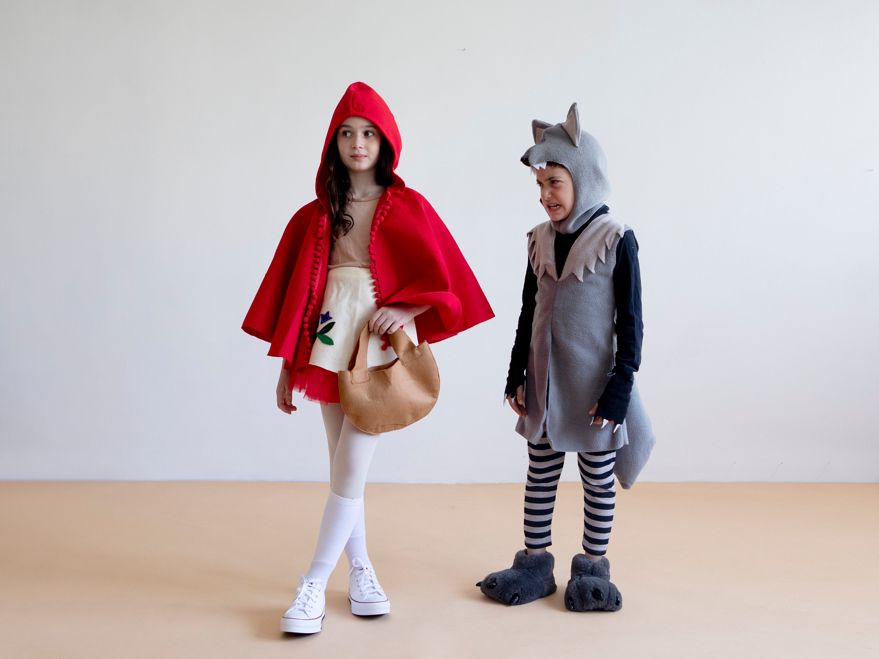 red riding hood werewolf costume