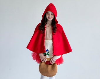 Little Red Riding Hood Costume For Fairytale Dress Up