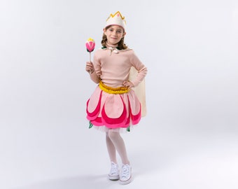 Flowers Princess Costume For Girls