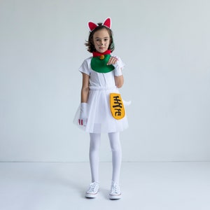 Lucky Cat Costume For Kids image 2
