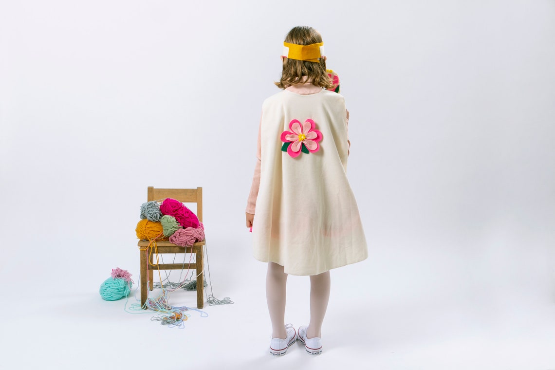 Queen Of Flowers Costume For Kids Etsy