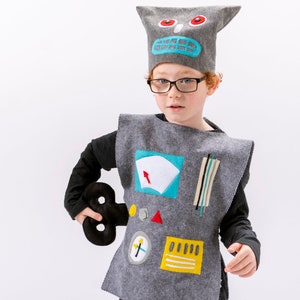 Simpatico costume robot per bambini